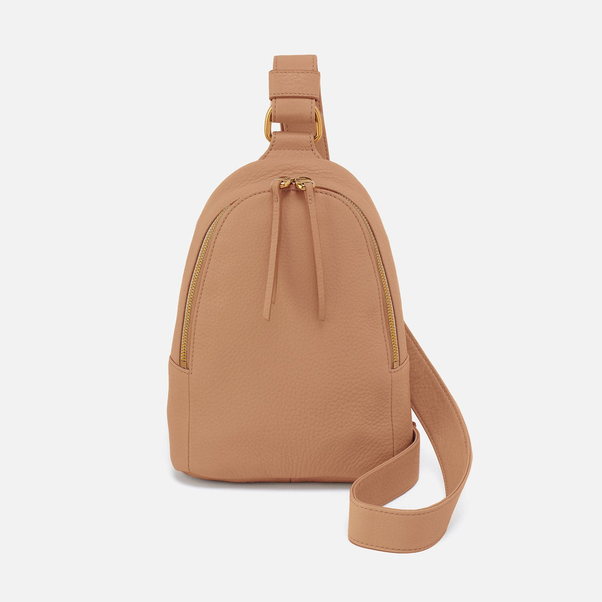 Fern Sling In Pebbled Leather - Sandstorm | HOBO