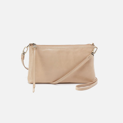 Darcy Crossbody In Polished Leather - Quartz | HOBO