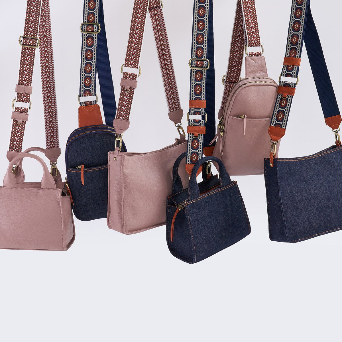 Cass Small Tote In Pebbled Leather - Blush | HOBO