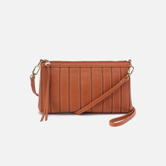 Darcy Crossbody In Smooth Leather - Burnished Caramel | HOBO