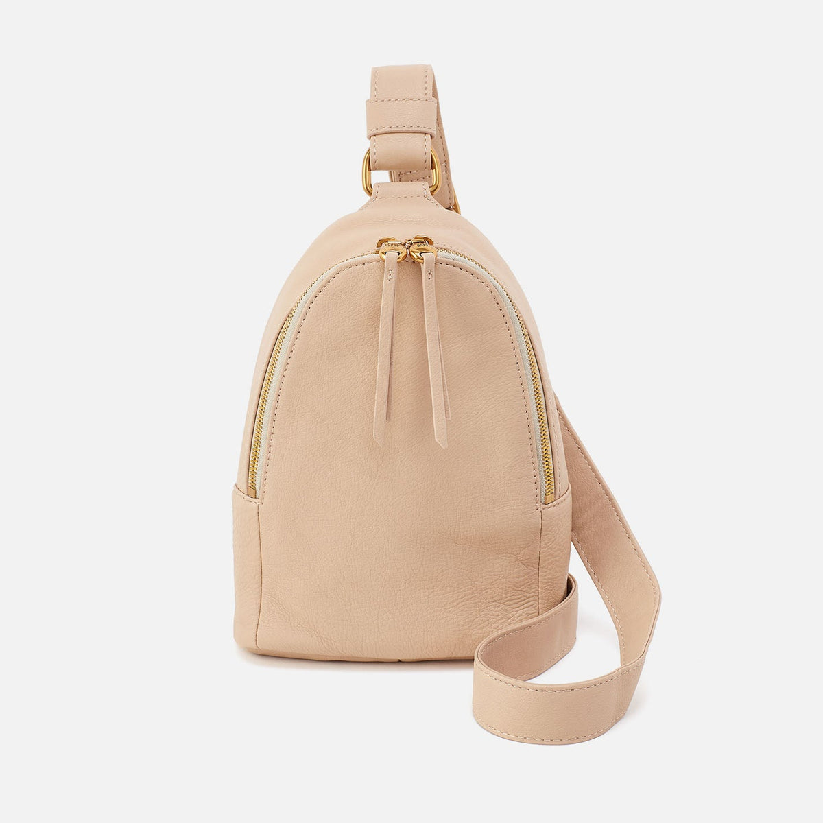 Fern Sling In Pebbled Leather - Linen | HOBO