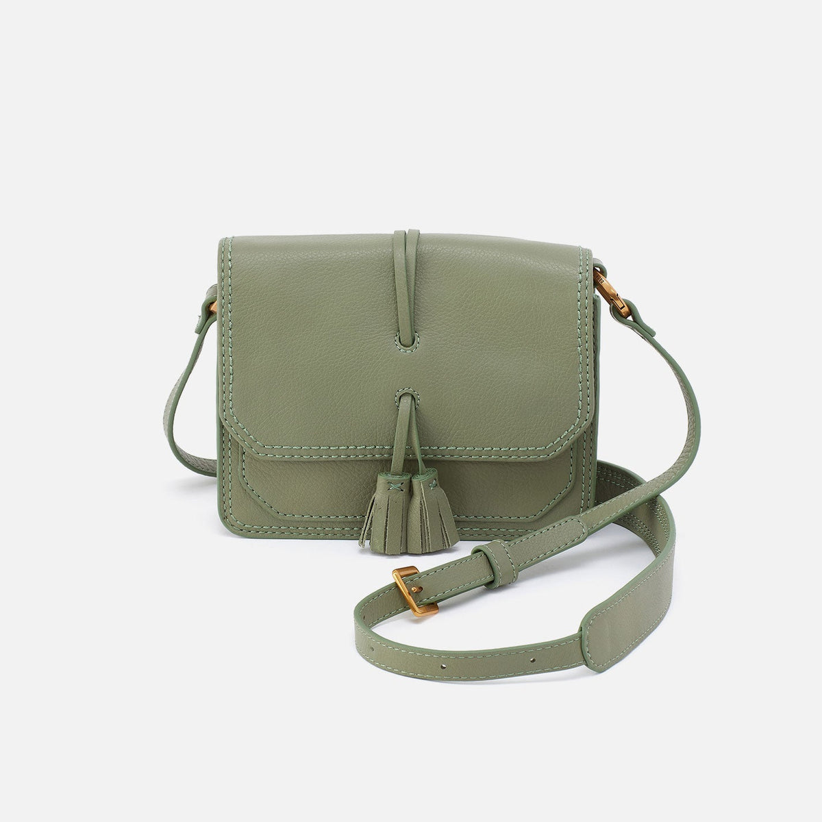Eden Small Crossbody In Pebbled Leather - Watercress | HOBO