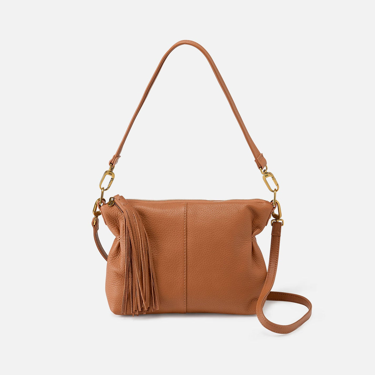 Kori Crossbody In Pebbled Leather - Warm Honey | HOBO