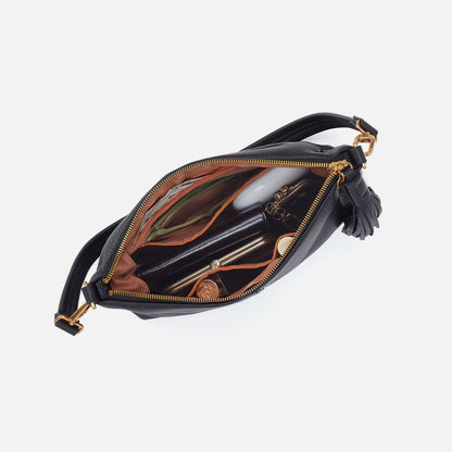 Kori Crossbody In Pebbled Leather - Warm Honey | HOBO