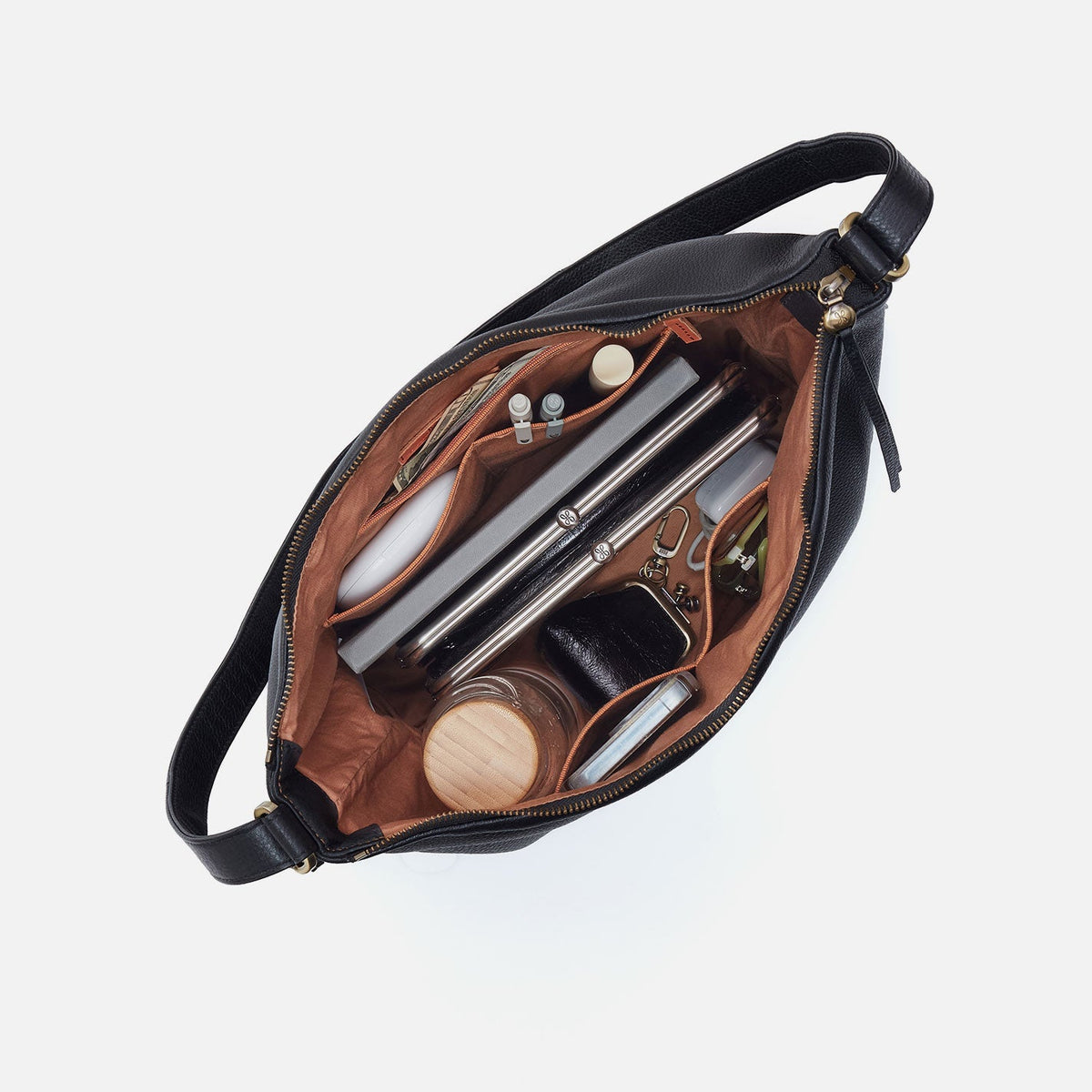 Emily Convertible Backpack In Buffed Leather - Whiskey | HOBO