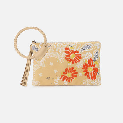Sheila Clutch In Canvas - Sunset Bandana | HOBO